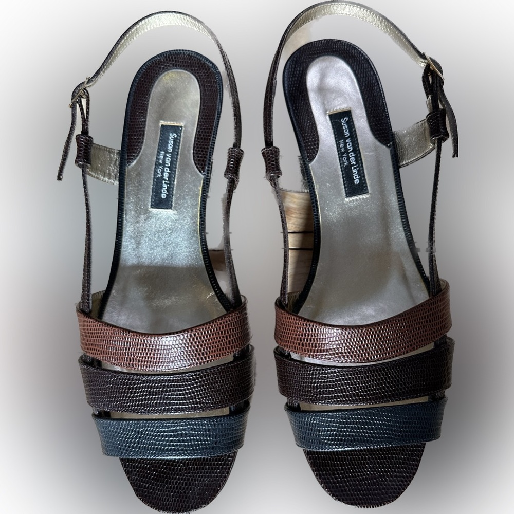Susan van der Linda - Black & Brown - size 38/8